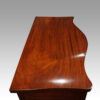 George VI serpentine side table top