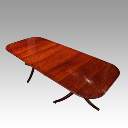 Georgian style extending dining table