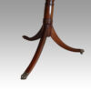 Georgian style extending dining table pedestal