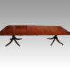 Georgian style large mahogany dining table