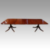 Georgian style large mahogany dining table side
