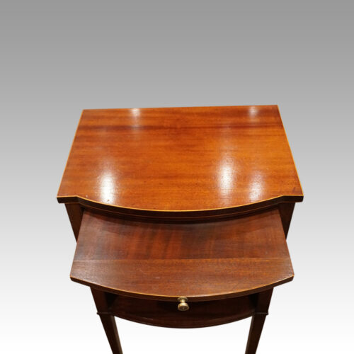 Pair of bedside cabinets top and slide