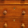Victorian mahogany double pedestal desk drawers