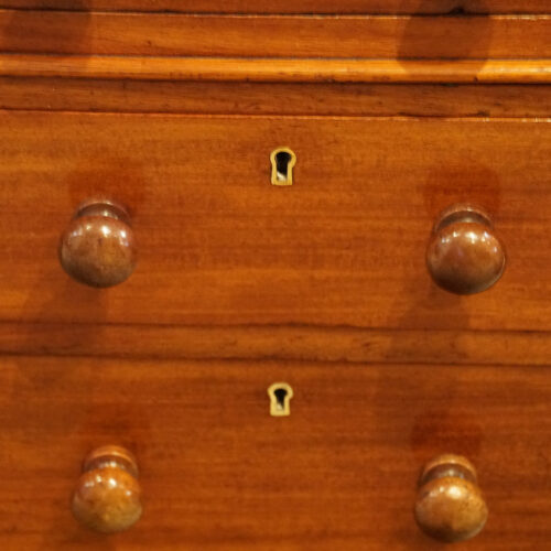 Victorian mahogany double pedestal desk drawers