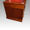 Victorian mahogany double pedestal desk side