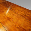 Victorian oak draw leaf dining table top colour