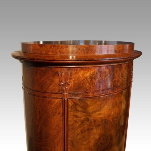 Victorian oval Postbox drinks cabinet top