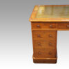 Victorian walnut pedestal desk pedestal
