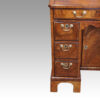 19thc. walnut kneehole drawers