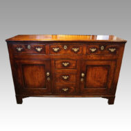 Antique oak cupboard dresser