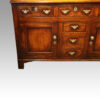Antique oak cupboard dresser end