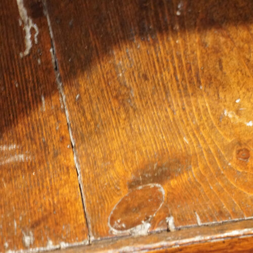 Antique oak cupboard dresser interior boards