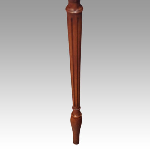 Edwardian inlaid Satinwood sideboard leg