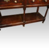 George III oak pot board dresser base boards