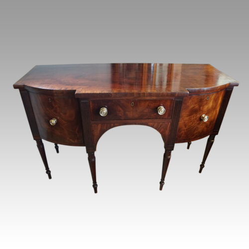 Regency mahogany sideboard