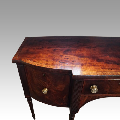 Regency mahogany sideboard breakfront