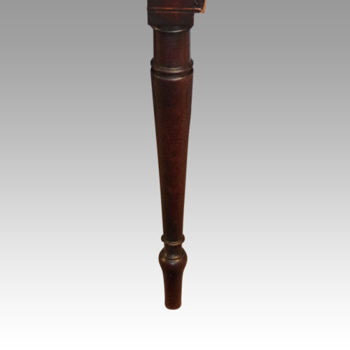 Regency mahogany sideboard leg