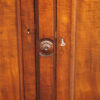 Victorian mahogany breakfront side cabinet carving