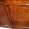 Victorian mahogany breakfront side cabinet panel