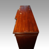 Victorian mahogany breakfront side cabinet top
