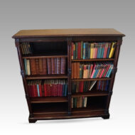 Edwardian mahogany Chippendale style bookcase