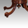 Fine Victorian burr walnut coffee table base