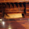 Georgian small mahogany bureau well