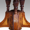 Victorian inlaid rosewood coffee table top of leg