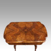 Victorian inlaid walnut backgammon sewing table top