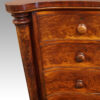 Victorian large serpentine chest capital