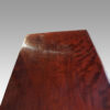 Victorian mahogany Wellington chest top