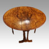Victorian walnut baby Sutherland table top