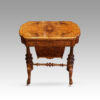 Victorian walnut combined games and worktable