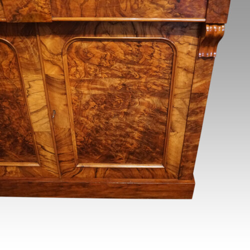Victorian walnut chiffonier panel door