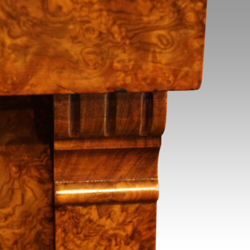Victorian walnut sideboard corbel