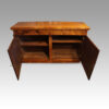 Victorian walnut sideboard interior