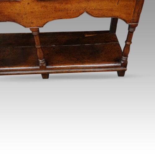 Antique dresser base with pot board boards