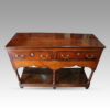 Antique dresser base with pot board front