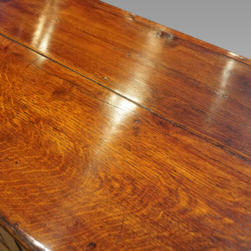 Antique dresser base with pot board oak