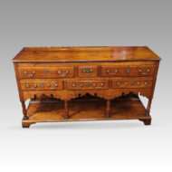 Antique oak pot board dresser multi drawers