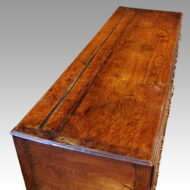 Antique oak pot board dresser multi drawers top