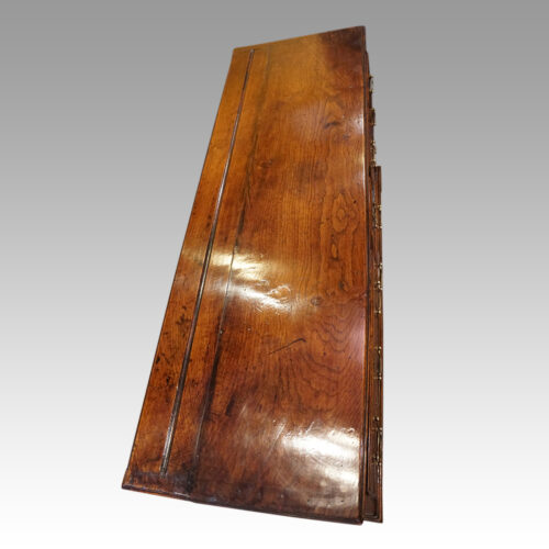Antique oak pot board dresser multi drawers top view