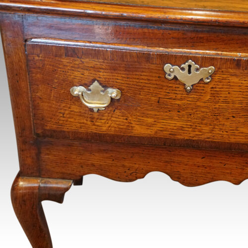 Georgian cabriole dresser base 2m drawer detail