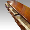 Georgian cabriole dresser base 2m drawers open