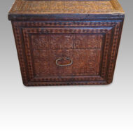 Large Antique Islamic chest end