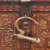 Large Antique Islamic chest pad lock