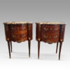Pair of French bedside chests