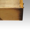 Walnut Georgian style pedestal desk lining