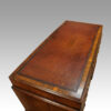 Walnut Georgian style pedestal desk top