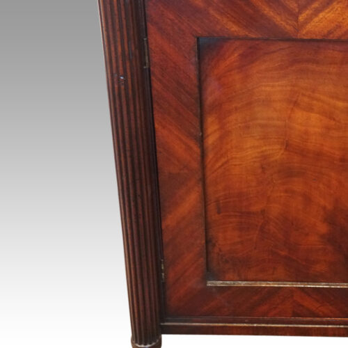 William IV mahogany chiffonier fluted column